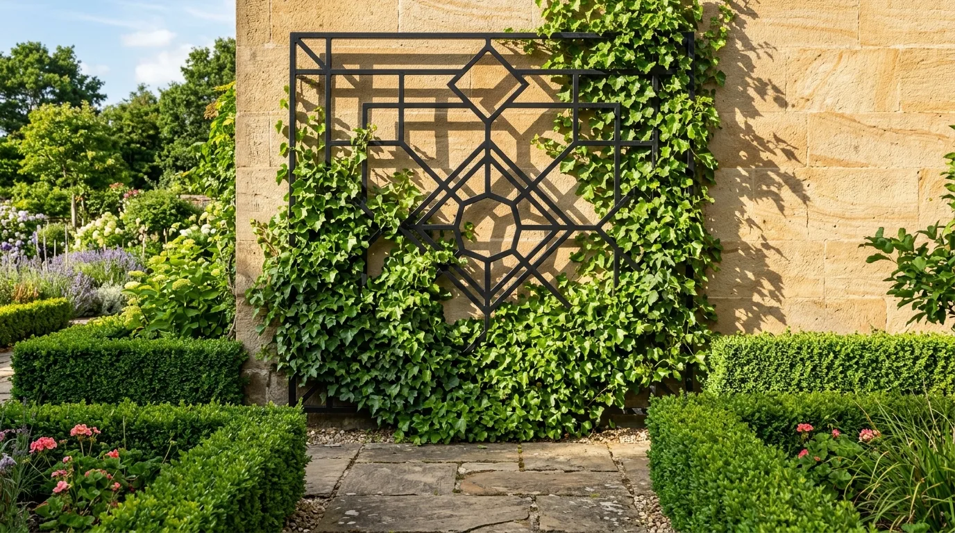 Geometric Trellis With Ivy